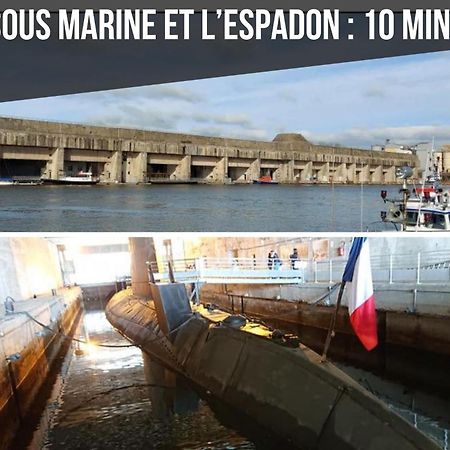 La Deferlante - Hyper Centre - Parking Prive - 300 M Plage Saint-Nazaire  Zewnętrze zdjęcie
