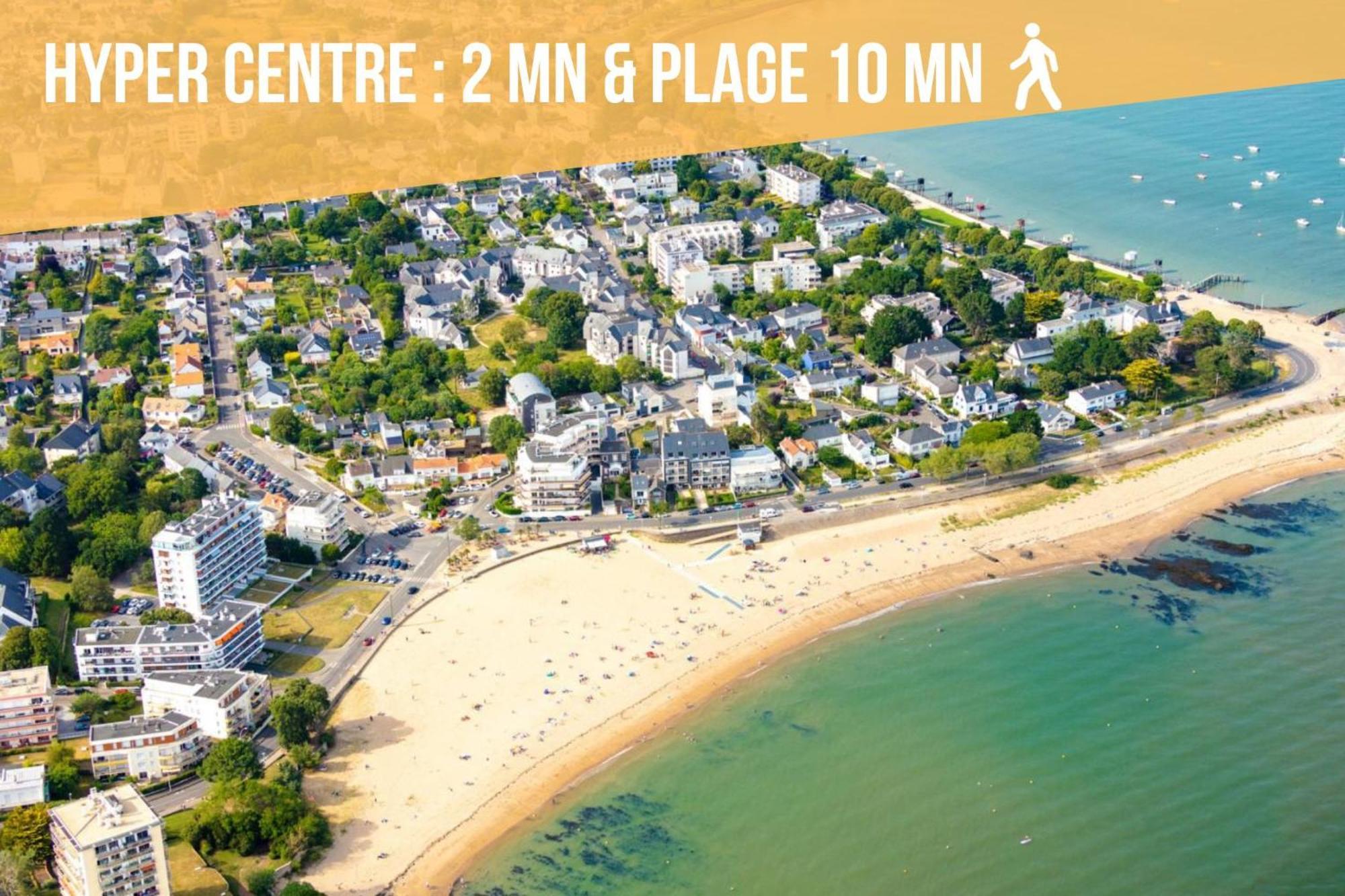 La Deferlante - Hyper Centre - Parking Prive - 300 M Plage Saint-Nazaire  Zewnętrze zdjęcie